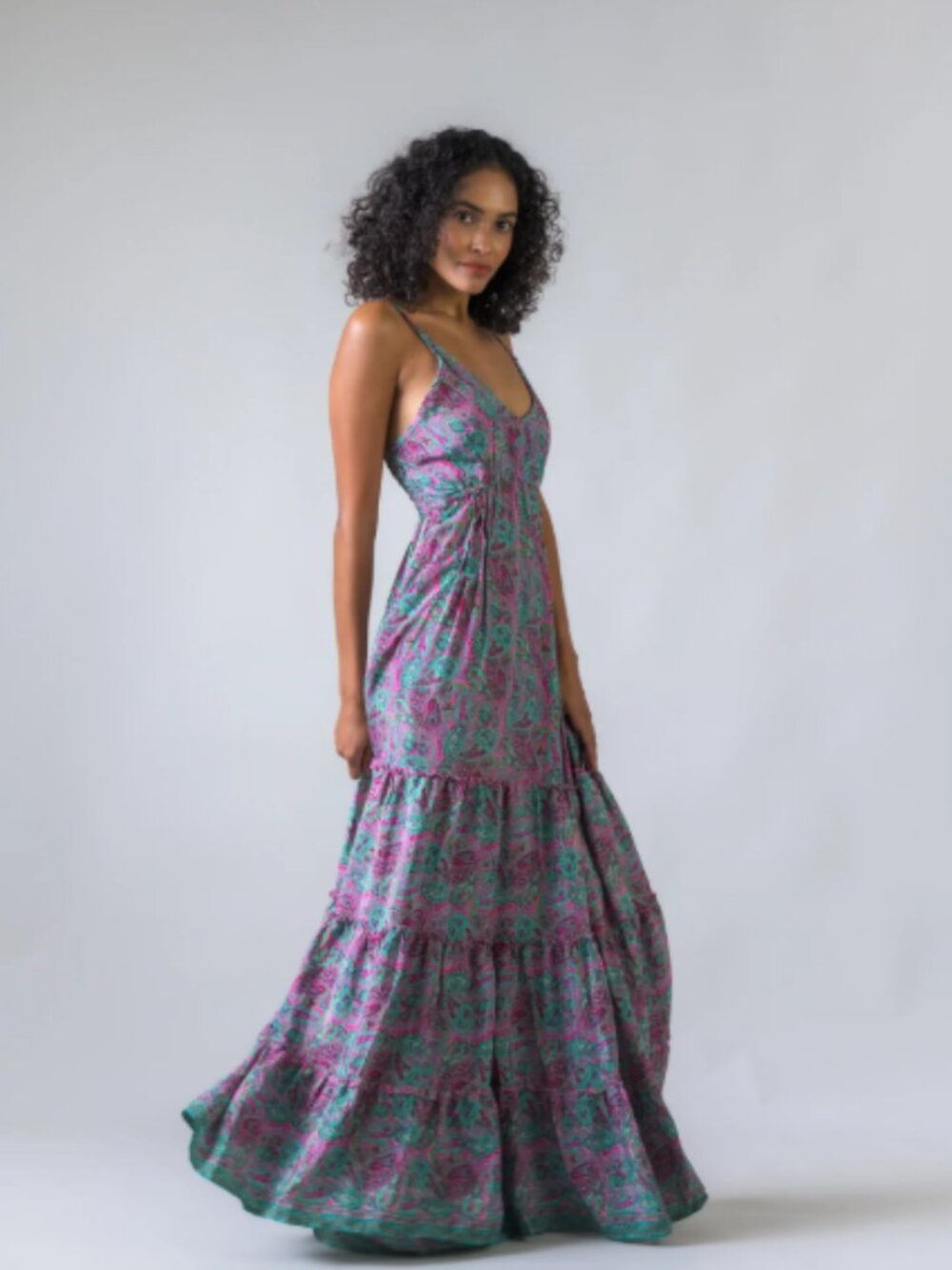11.) Rhea Style Print Dress - Picture 3 of 10